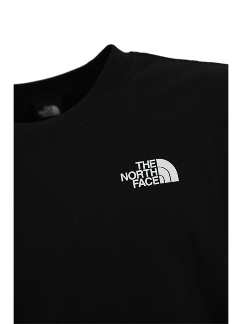 T-shirt maniche lunghe in cotone nero TNF x Yinka Ilori The North Face | NF0A89CAJK31